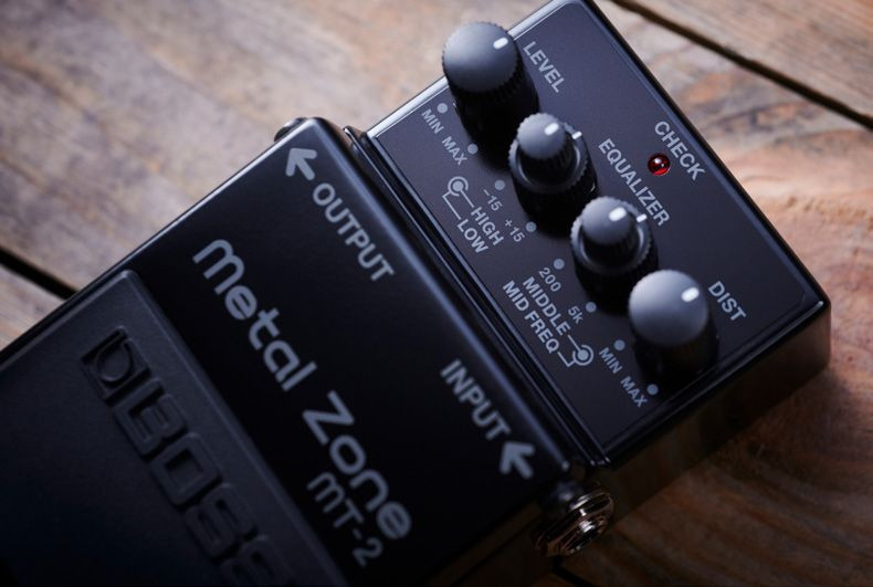 Galerijní obrázek č.2 Overdrive, distortion, fuzz, boost BOSS MT-2-3A Metal Zone Limited Edition