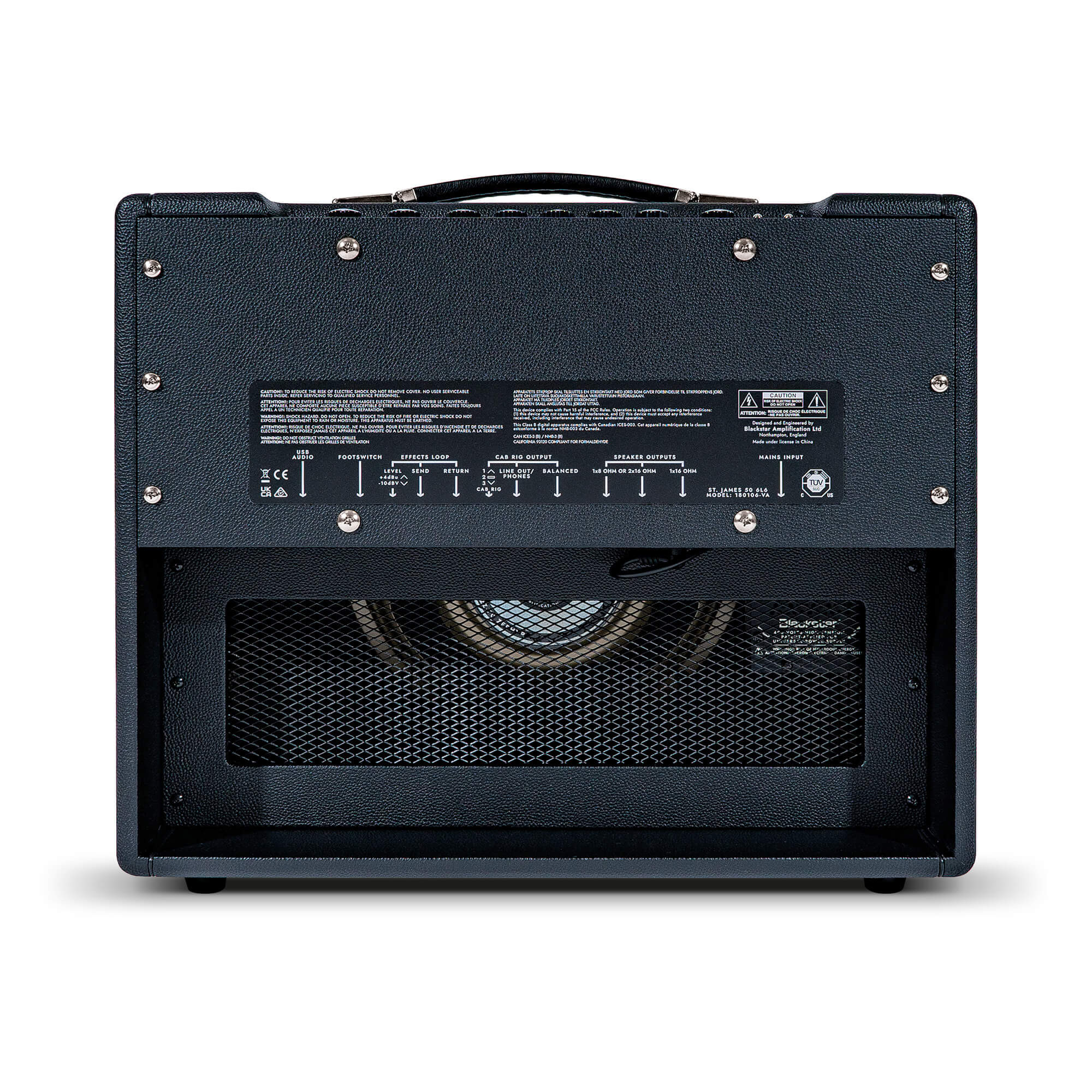 Galerijní obrázek č.3 Lampová komba BLACKSTAR St. James 50 6L6 Combo - Black