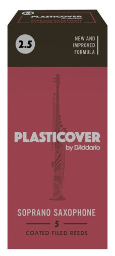 Hlavní obrázek Soprán saxofon RICO RRP05SSX250 Plasticover - Soprano Sax Reeds 2.5 - 5 Box