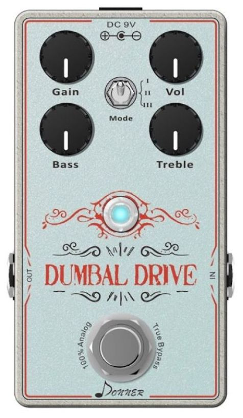 Hlavní obrázek Overdrive, distortion, fuzz, boost DONNER Dumbal Drive