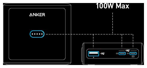 Galerijní obrázek č.7 Powerbanky a nabíječky ANKER 100W Charging Base for Anker Prime Power Bank