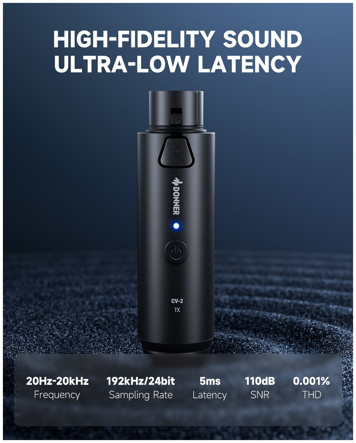 Galerijní obrázek č.3 USB adaptery pro mikrofony DONNER CV-2