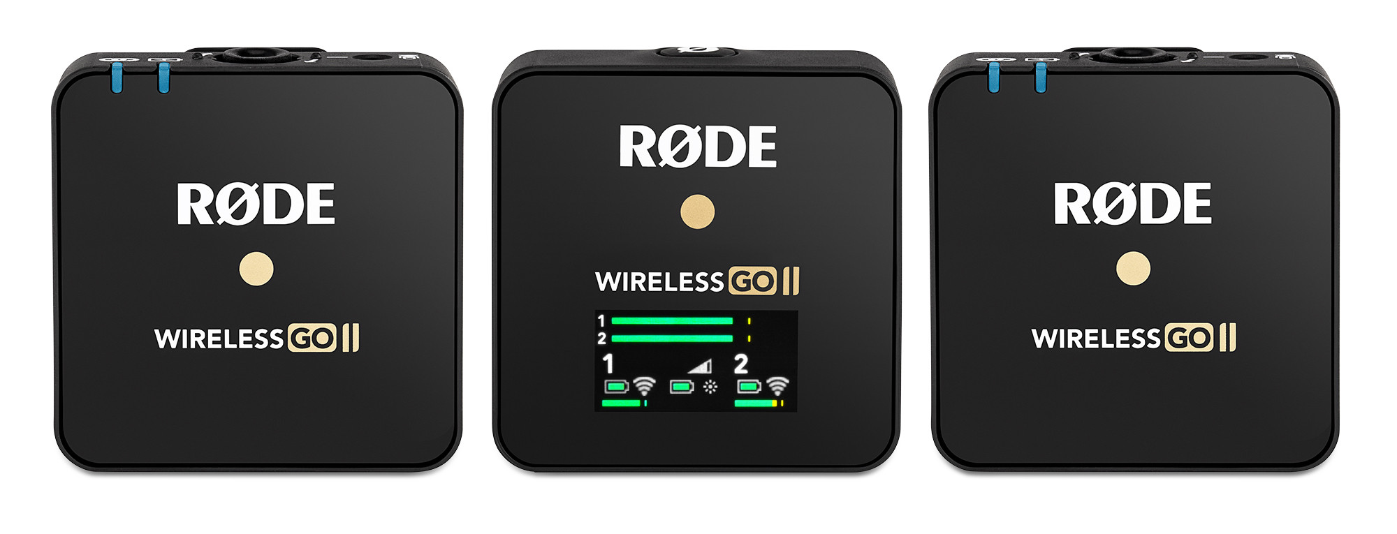 Galerijní obrázek č.6 S bateriovým přijímačem (ke kamerám) RODE Wireless GO II