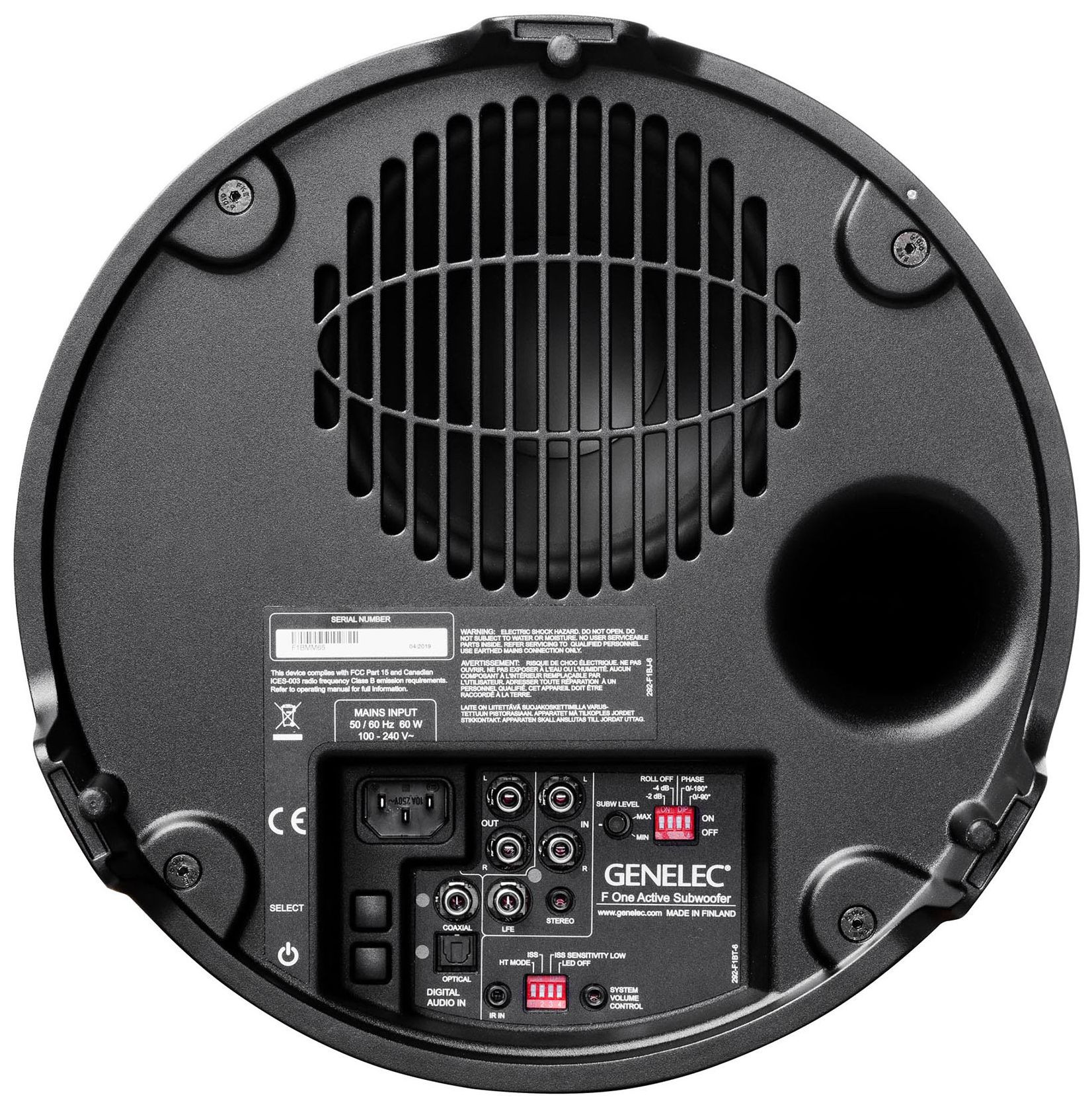 Galerijní obrázek č.1 Aktivní studiové subwoofery GENELEC F1BMM - F One