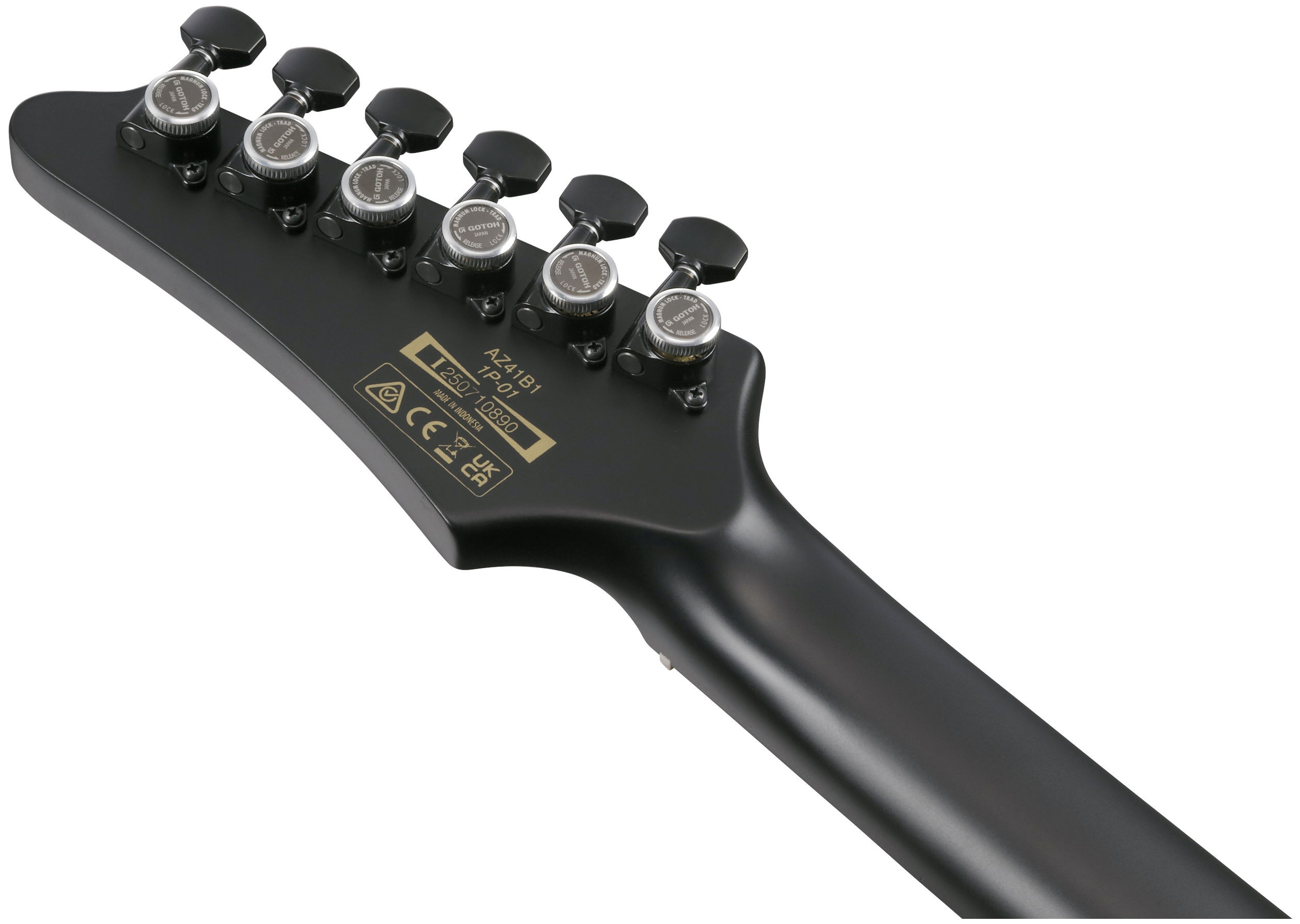 Galerijní obrázek č.8 Superstrat IBANEZ AZ41B1-BKF - Black Flat