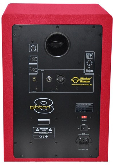 Galerijní obrázek č.1 Aktivní monitory MONKEY BANANA Gibbon 8 Red