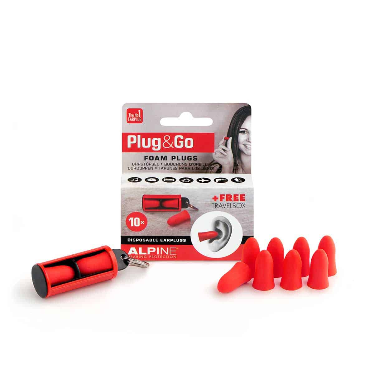Hlavní obrázek Ochrana sluchu ALPINE Plug&Go
