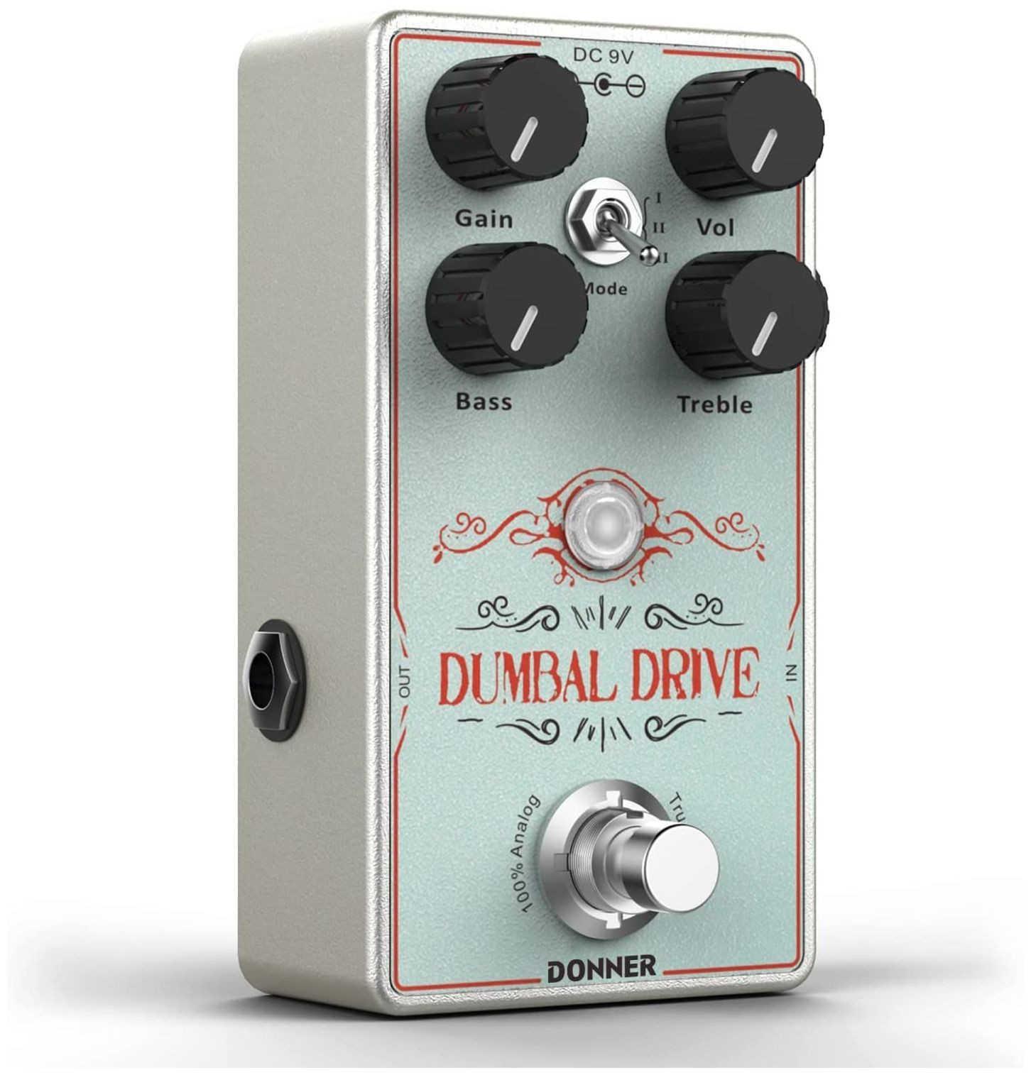 Galerijní obrázek č.1 Overdrive, distortion, fuzz, boost DONNER Dumbal Drive