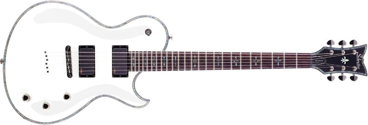 Hlavní obrázek Les Paul SCHECTER Hellraiser Solo 6, Rosewood Fingerboard - White