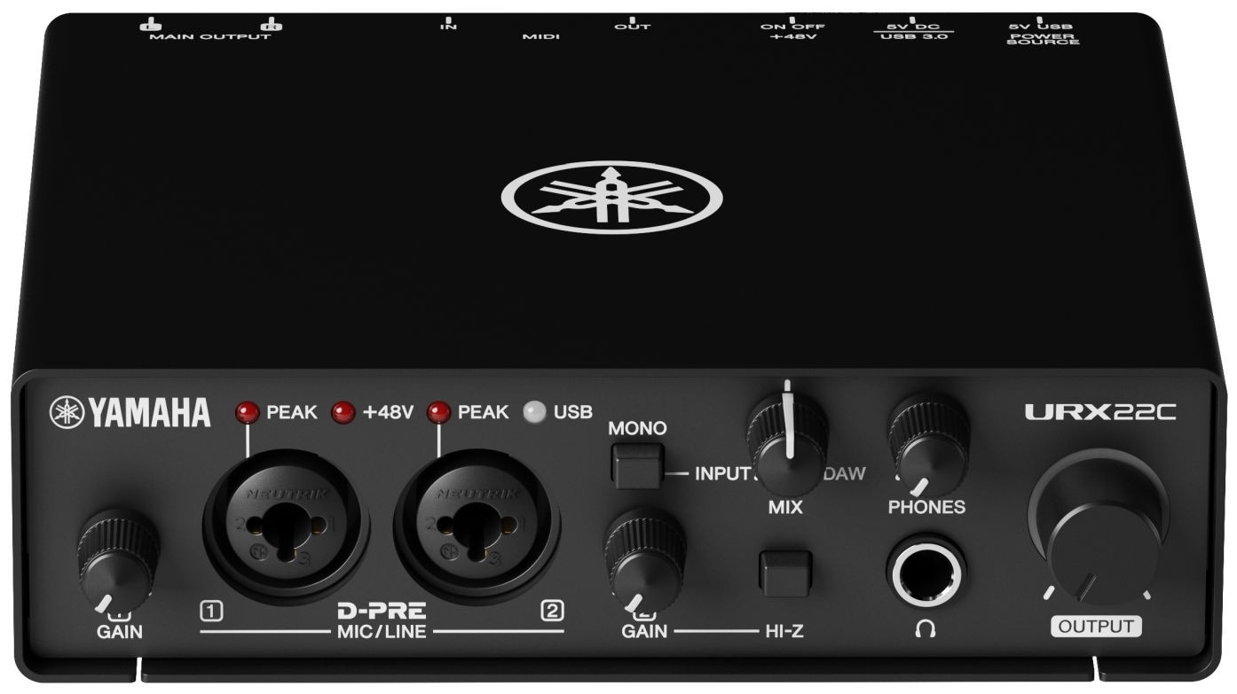 Hlavní obrázek USB zvukové karty YAMAHA URX22C
