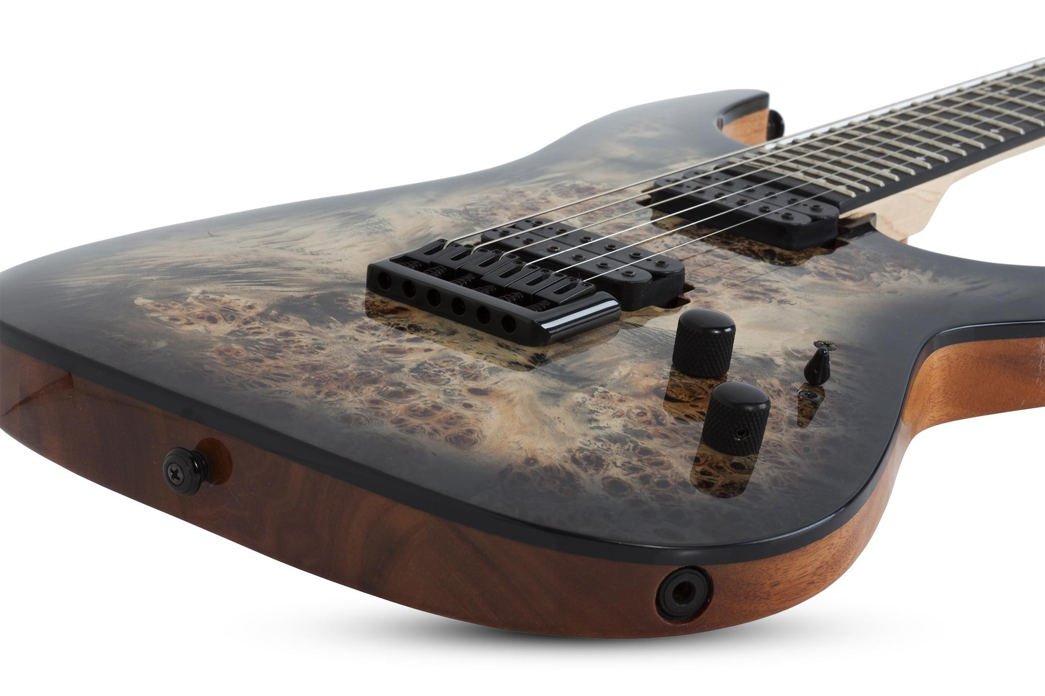 Galerijní obrázek č.3 Superstrat SCHECTER C-6 PRO Charcoal Burst