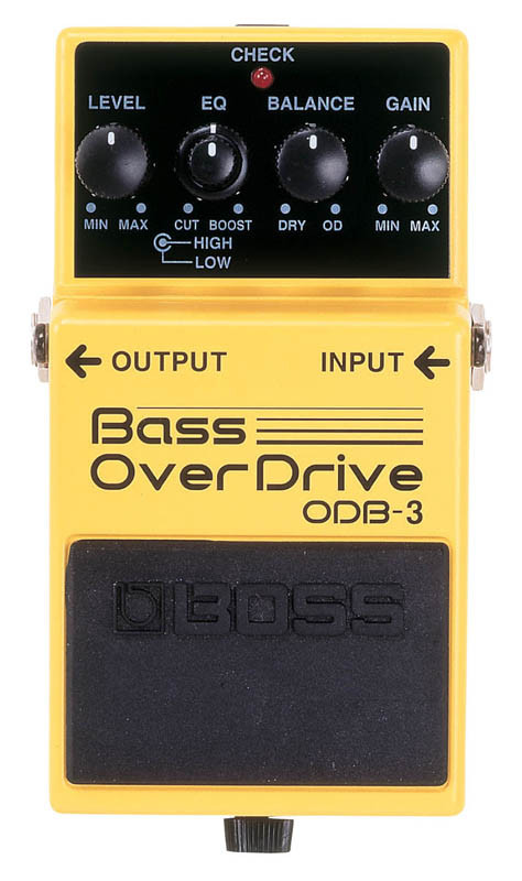 Hlavní obrázek Pedálové baskytarové efekty BOSS ODB-3 Bass OverDrive