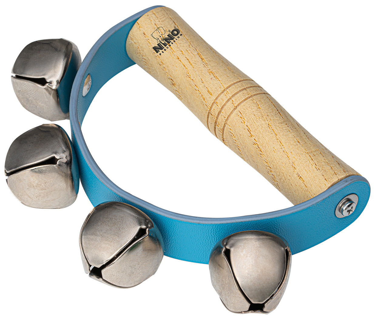 Hlavní obrázek Perkuse pro děti NINO PERCUSSION Percussion Sleigh Bells - Blue