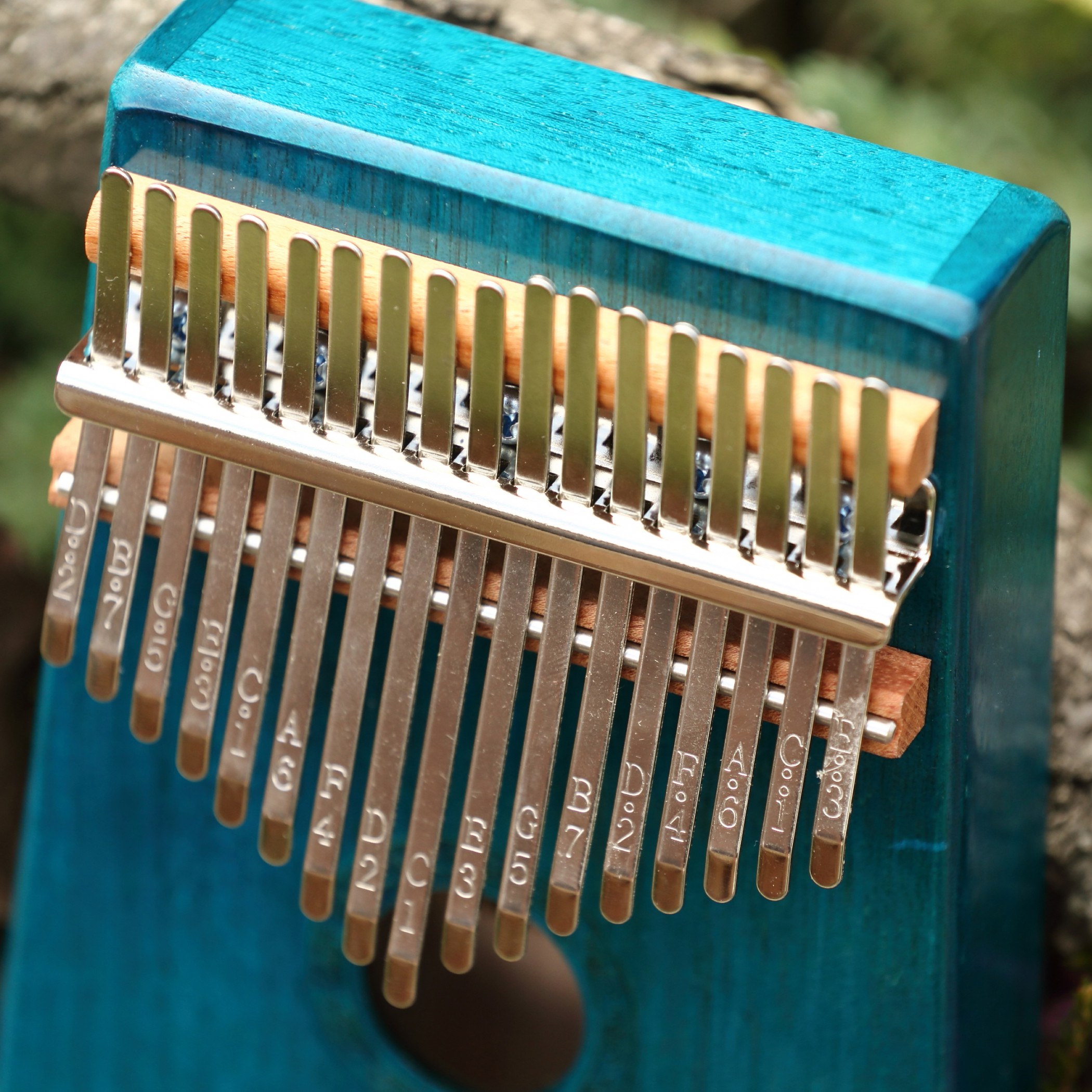 Galerijní obrázek č.5 Perkuse WOODMAN Kalimba - Blue
