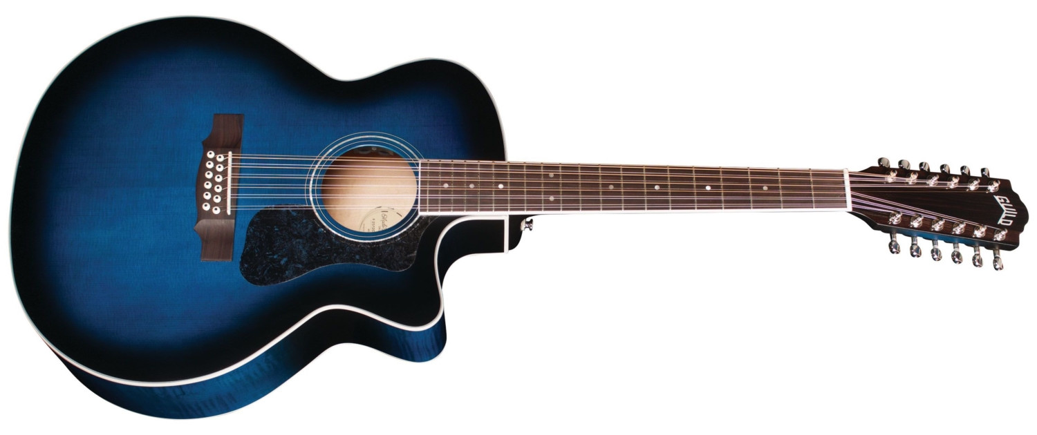 Galerijní obrázek č.1 Dvanáctistrunné GUILD F-2512CE Deluxe - Dark Blue Burst