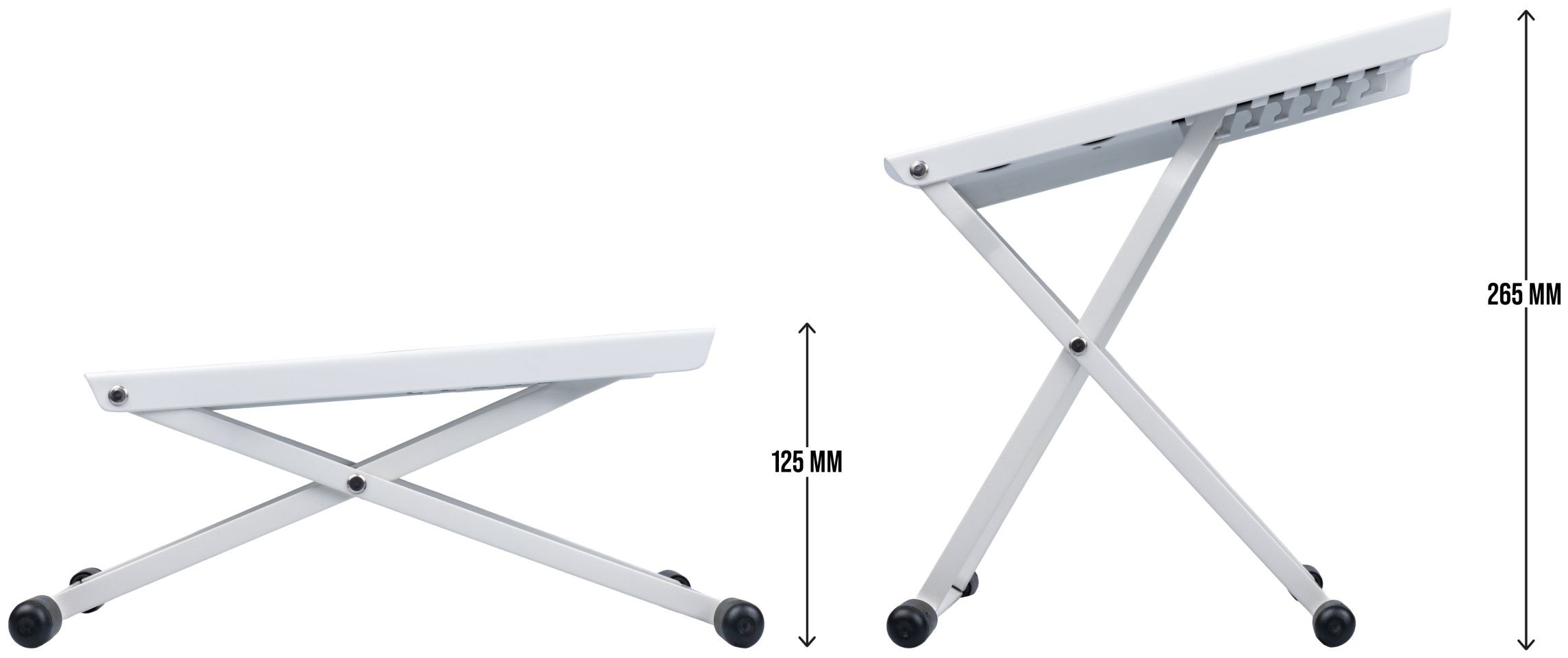 Galerijní obrázek č.4 Kytarové podnožky HENRY’S Classic FTR02 - White