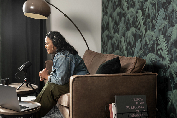 Galerijní obrázek č.6 Mikrofony pro rozhlasové vysílání SHURE MV7 Podcast Kit