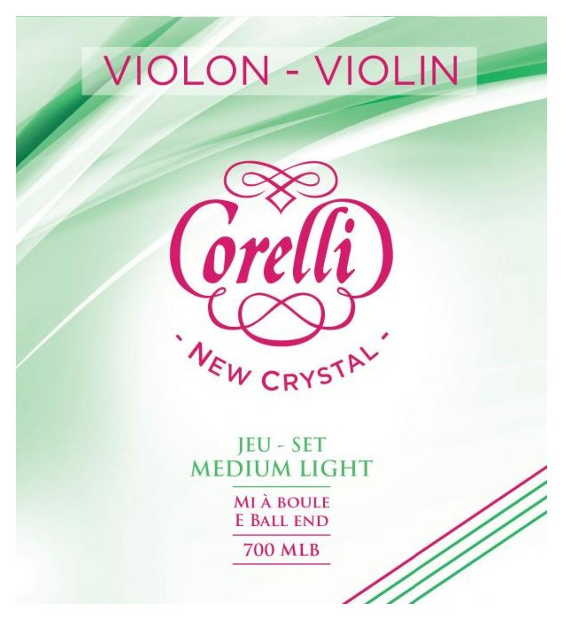 Hlavní obrázek Struny SAVAREZ 700MLB Corelli New Crystal Violin Set - Medium Light