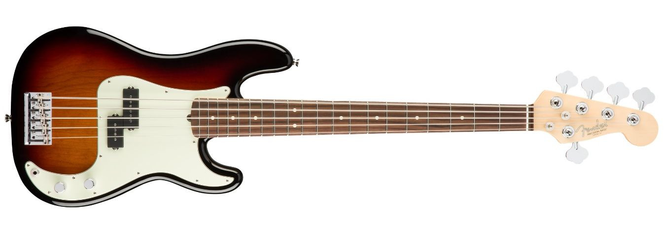 Hlavní obrázek 5strunné FENDER American Professional Precision Bass V 3-Tone Sunburst Rosewood
