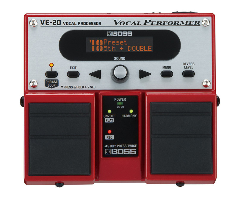 Hlavní obrázek Vokální procesory a harmonizery BOSS VE-20 Vocal processor