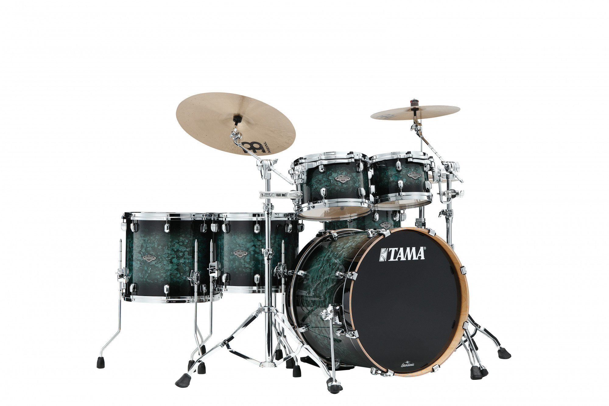 Hlavní obrázek Jiné konfigurace TAMA MBS52RZS-MSL Starclassic Performer - Molten Steel Blue Burst