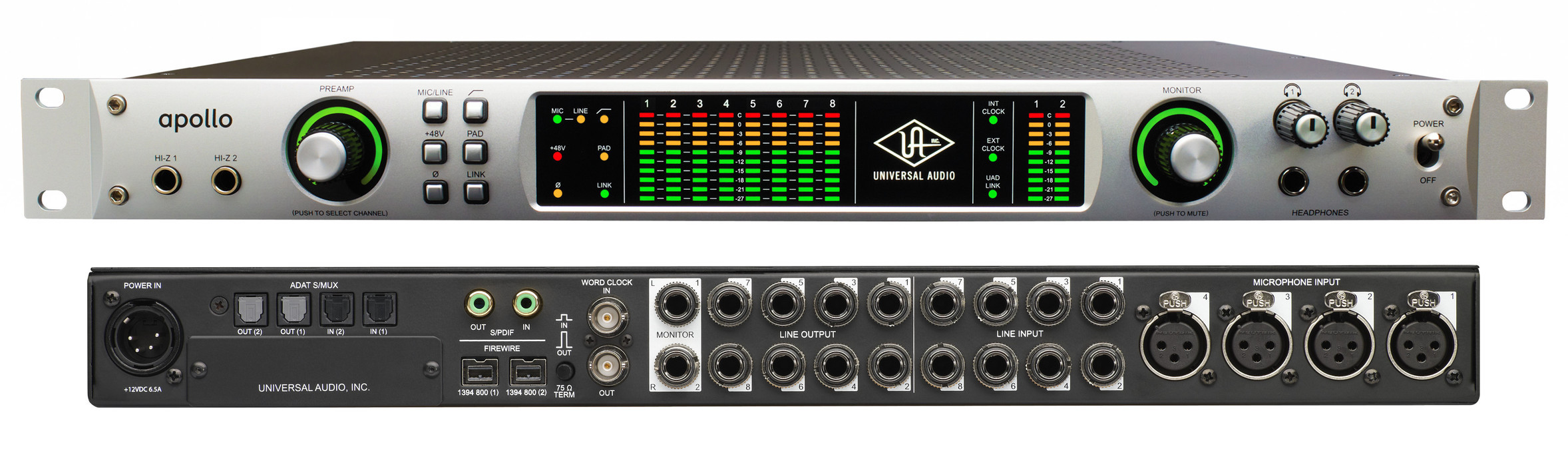 Hlavní obrázek FireWire zvukové karty UNIVERSAL AUDIO Apollo QUAD