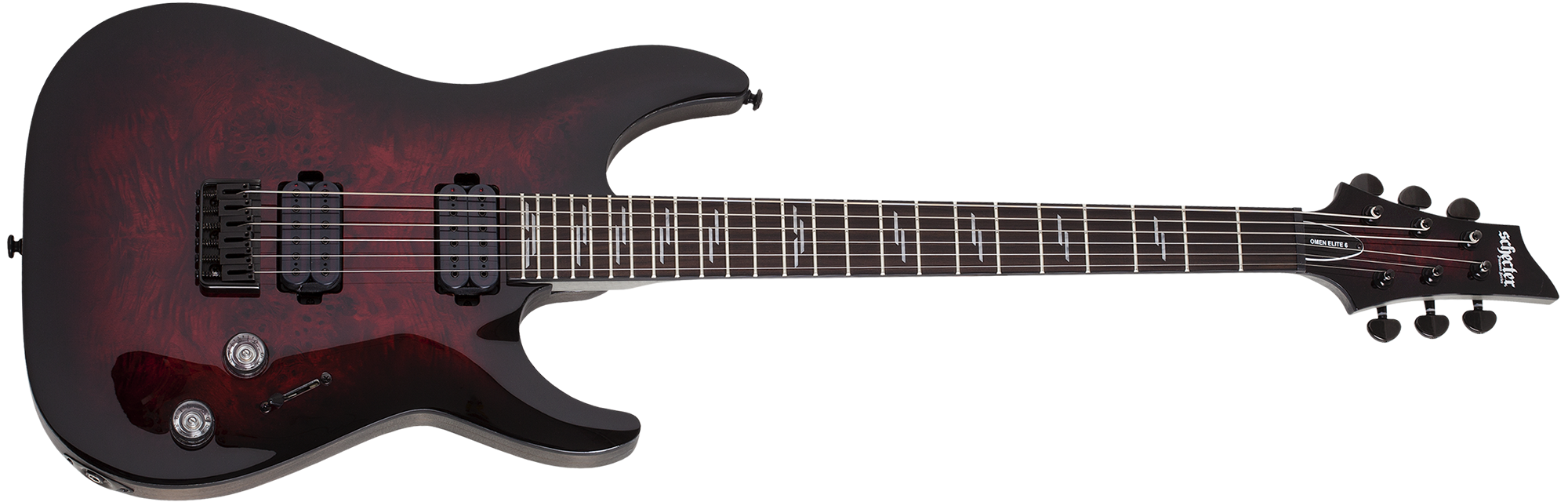 Hlavní obrázek Superstrat SCHECTER Omen Elite-6 - Black Cherry Burst