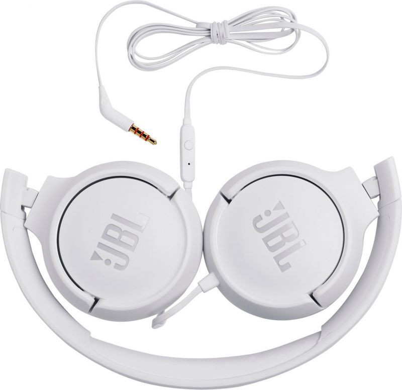 Galerijní obrázek č.2 Na uši (s kabelem) JBL Tune 500 White
