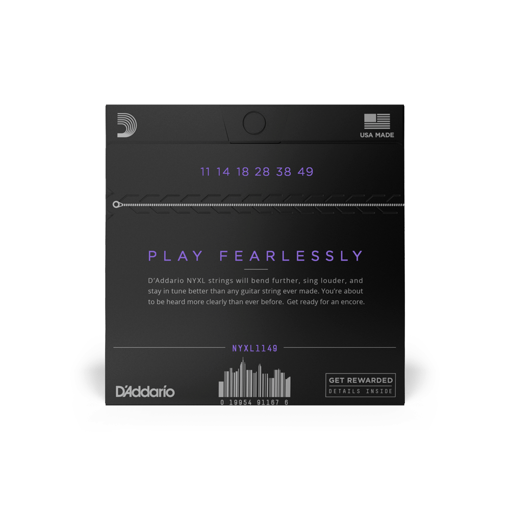 Galerijní obrázek č.1 Tvrdost .011 D'ADDARIO NYXL Medium 11-49