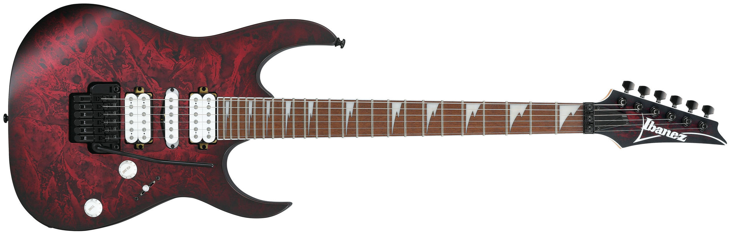 Hlavní obrázek Superstrat IBANEZ RG470DXW-WZM - Wine Red Frozen Matte