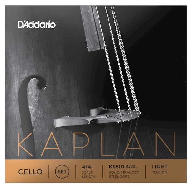 Hlavní obrázek Příslušenství D´ADDARIO - BOWED KS510 4/4L Kaplan Cello String Set - Light