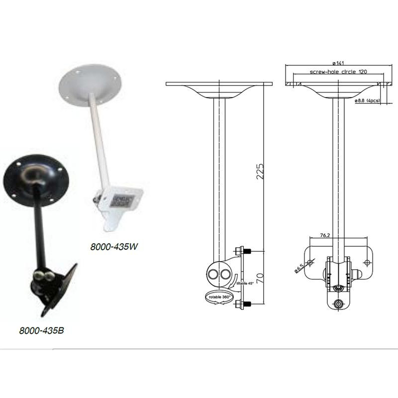 Galerijní obrázek č.1 Stojany a držáky pro studiové monitory GENELEC 8000-435