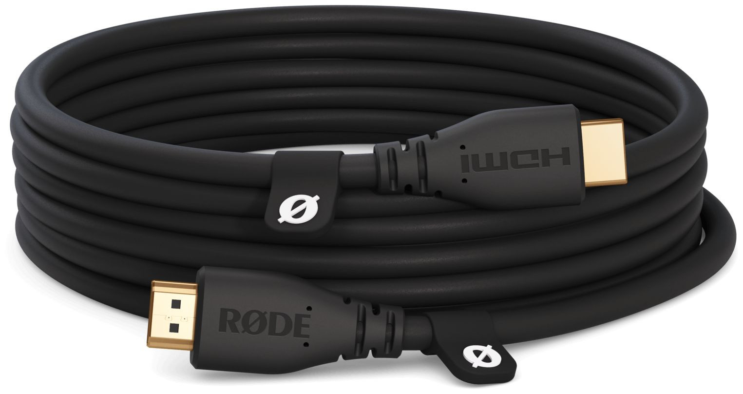 Hlavní obrázek Digitální, optické kabely RODE HDMI CABLE 3m - Black