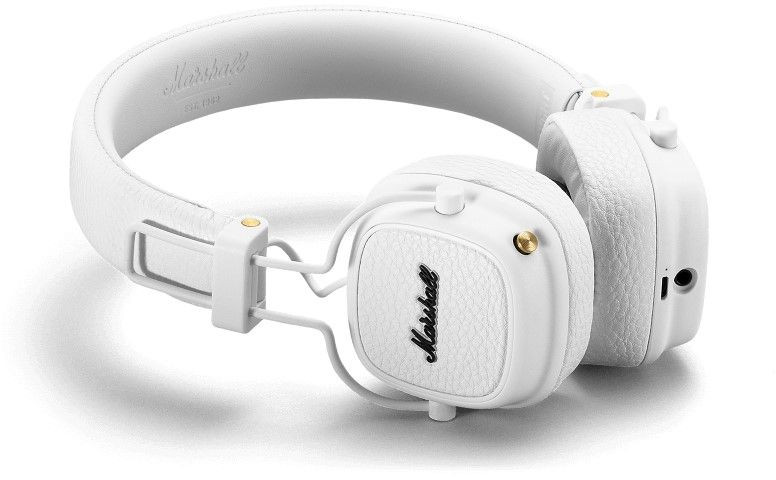 Hlavní obrázek Na uši (s kabelem) MARSHALL MAJOR III BT (bílá)