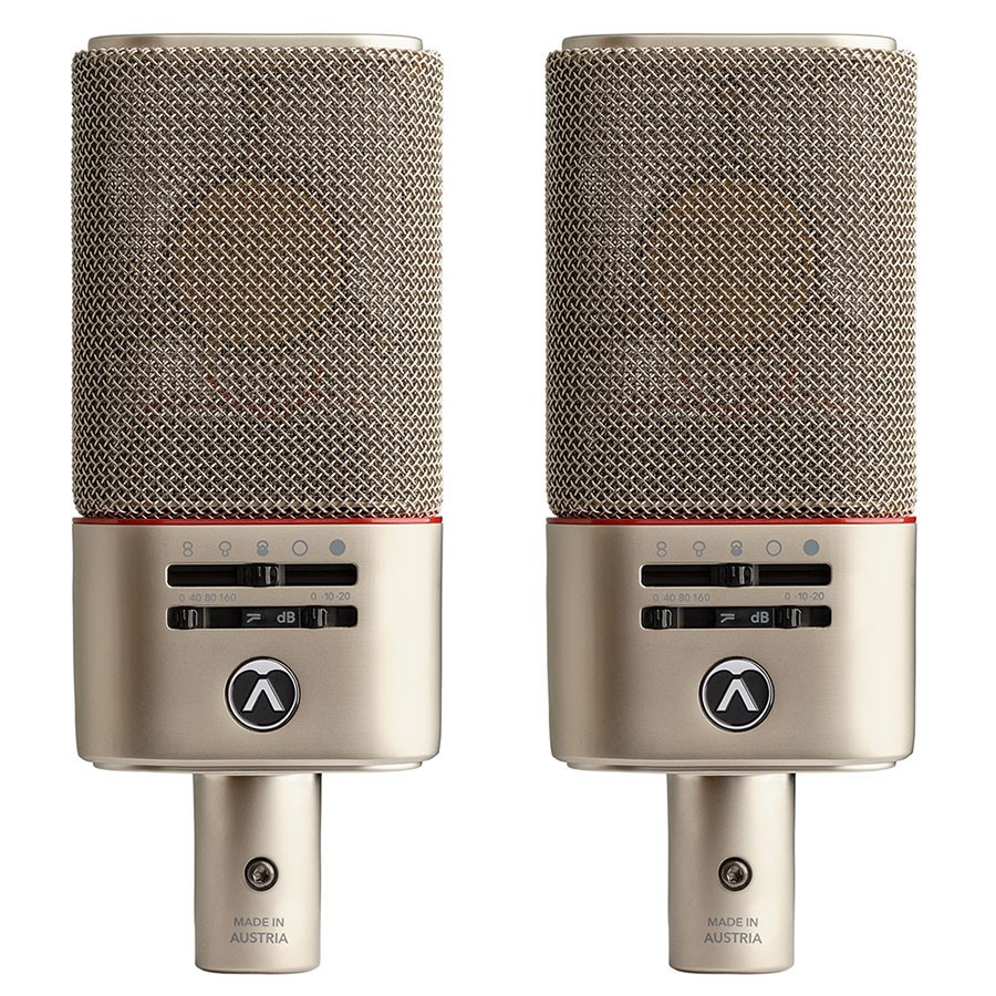 Galerijní obrázek č.1 Velkomembránové kondenzátorové mikrofony AUSTRIAN AUDIO OC818 Live Set