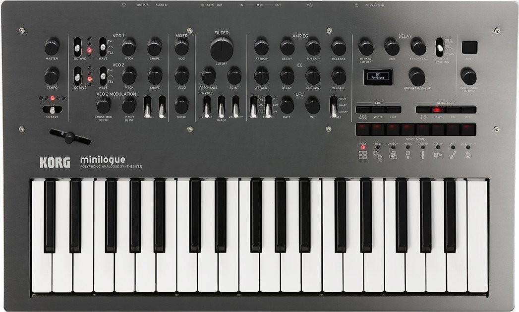 Hlavní obrázek Syntezátory, varhany, virtuální nástroje KORG Minilogue PG