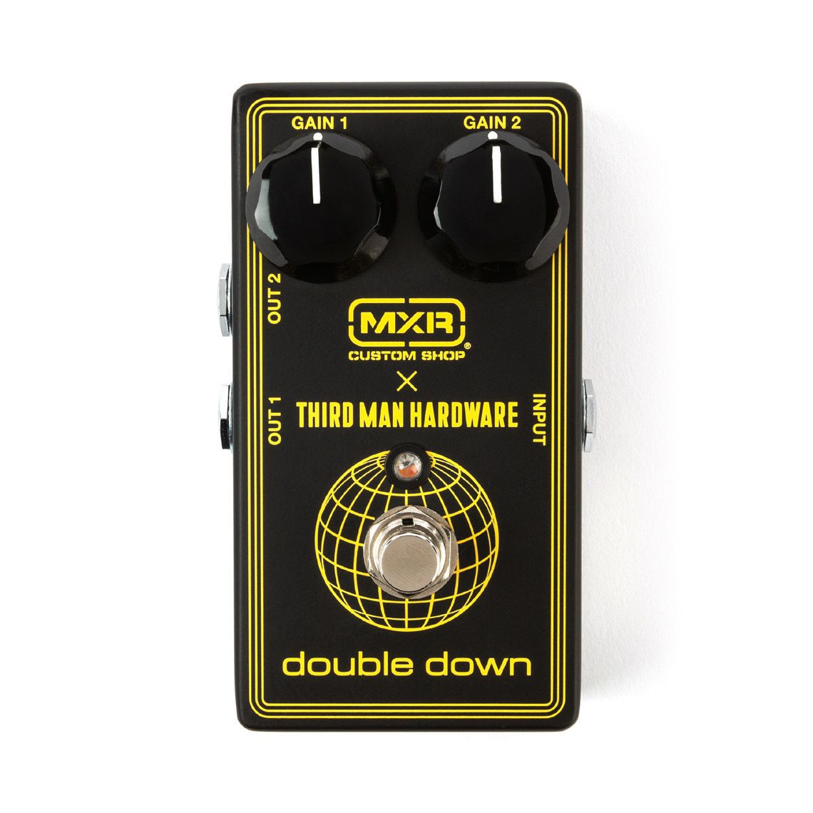 Hlavní obrázek Overdrive, distortion, fuzz, boost DUNLOP CSP042 MXR X THIRD MAN HARDWARE DOUBLE DOWN PEDAL