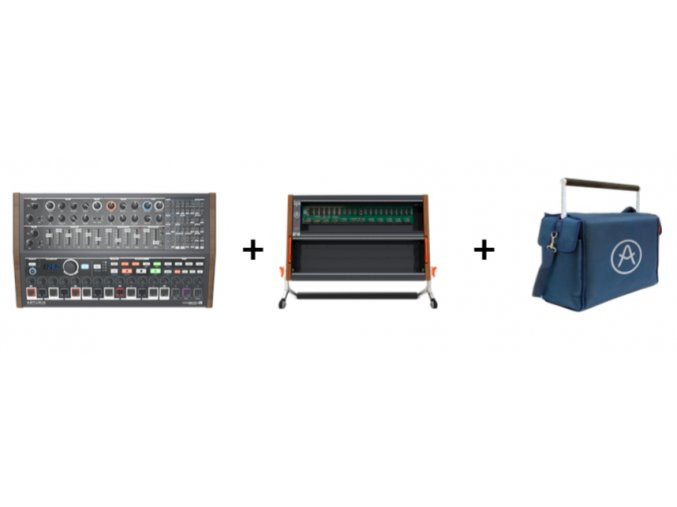 Hlavní obrázek Syntezátory, varhany, virtuální nástroje ARTURIA MiniBrute 2S + RackBrute 6U + RackBrute Bag