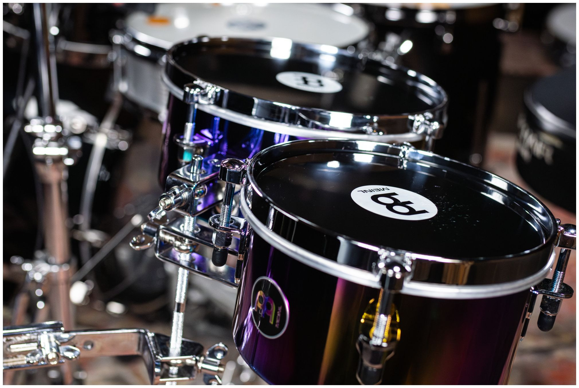 Galerijní obrázek č.1 Timbales MEINL SMIT810 Spectrum Drummer Mini Timbales 8” + 10” - Spectrum