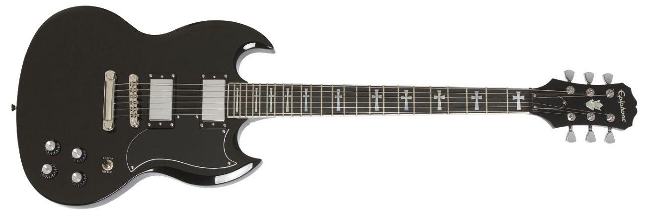 Hlavní obrázek SG EPIPHONE Tony Iommi SG Custom Ebony