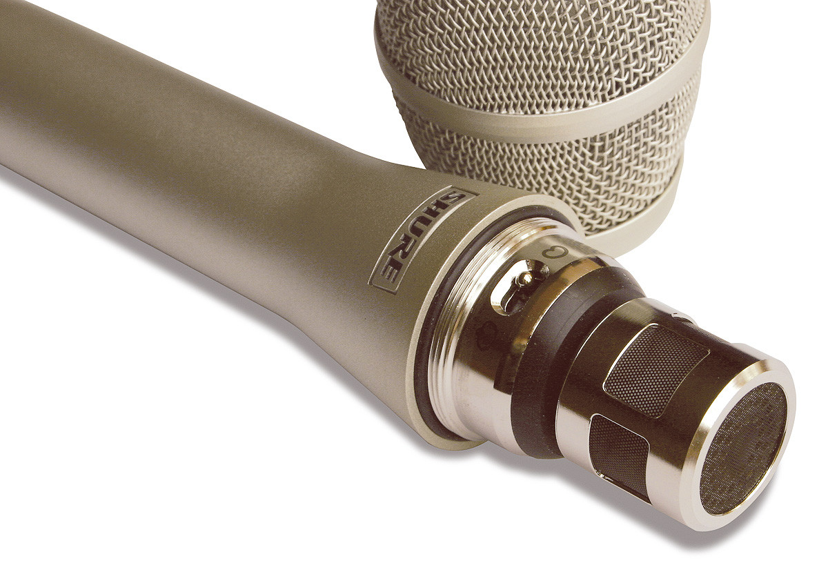Galerijní obrázek č.6 Kondenzátorové pódiové vokální mikrofony SHURE KSM9/SL