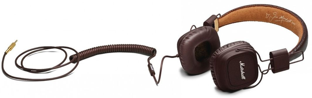 Hlavní obrázek Mobilní sluchátka (náhlavní a špunty) MARSHALL Major Brown