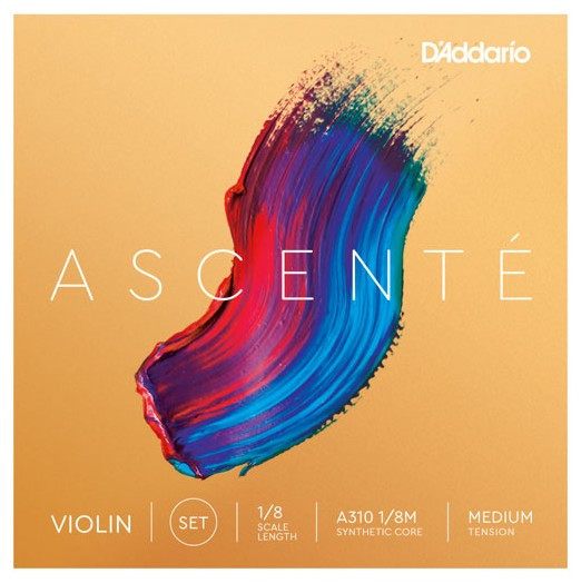 Hlavní obrázek Příslušenství D´ADDARIO - BOWED Ascenté Violin Strings A310 1/8M