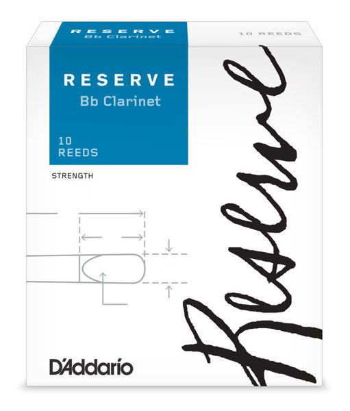 Hlavní obrázek Bb klarinet RICO DCR1030 Reserve - Bb Clarinet Reeds 3.0 - 10 Box