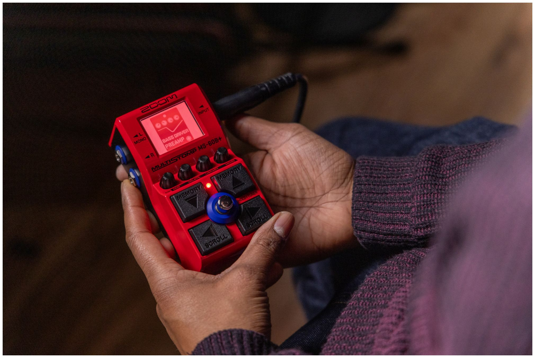 Galerijní obrázek č.8 Multiefekty, procesory ZOOM MS-60B+