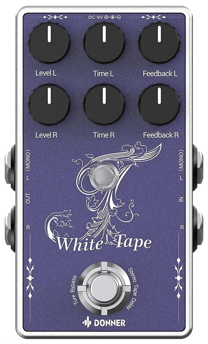 Hlavní obrázek Delay a echo DONNER White Tape