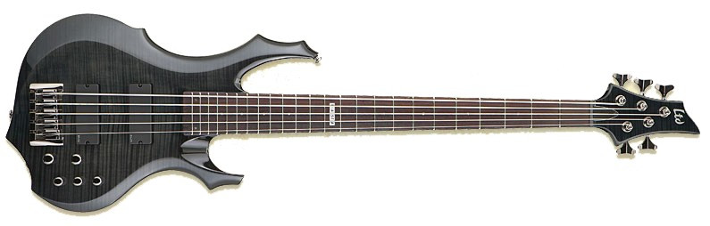 Hlavní obrázek 5strunné LTD-ESP F-415 FM See Thru Black