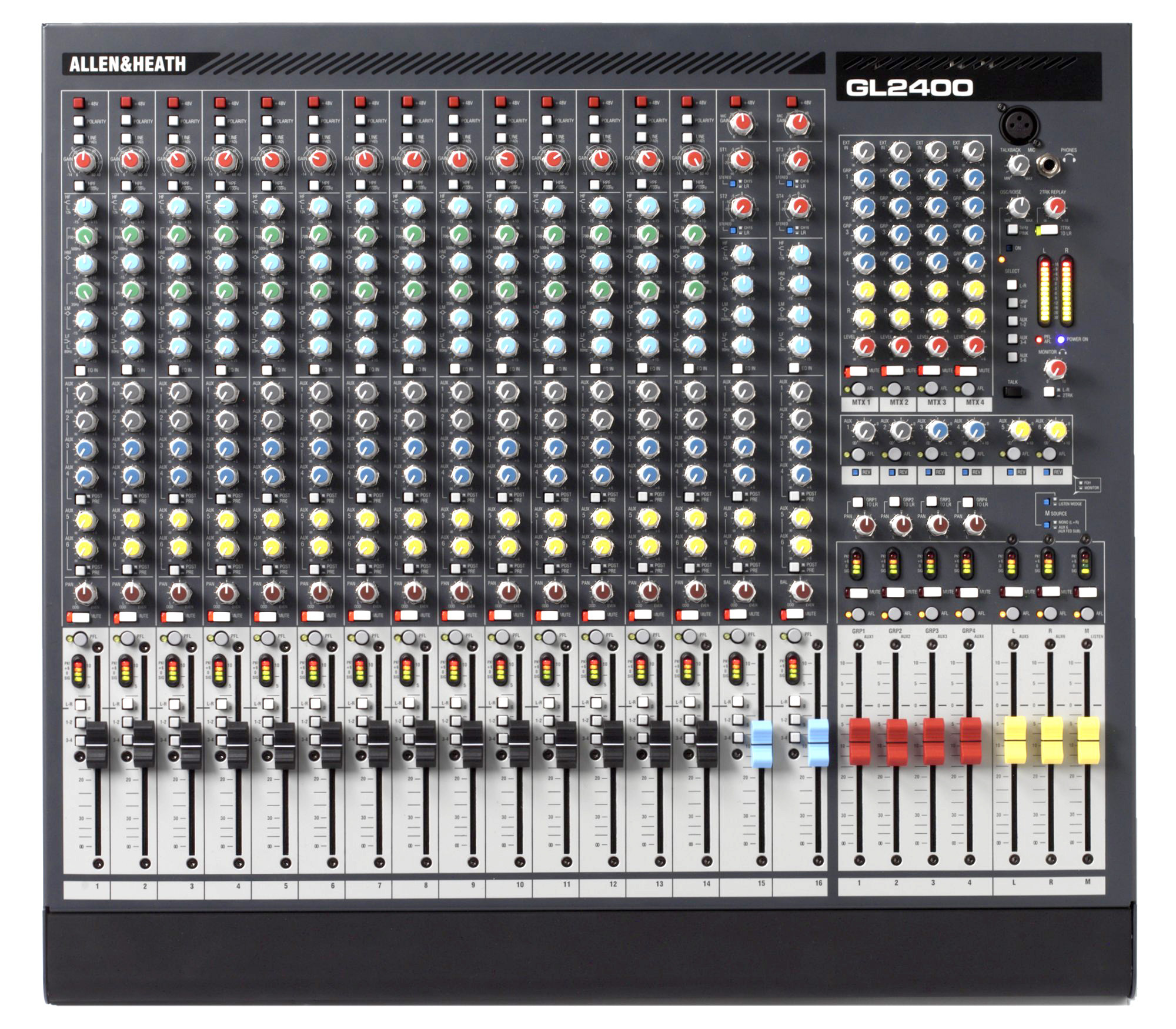 Galerijní obrázek č.1 Mixážní pulty bez efektu ALLEN HEATH GL2400-24