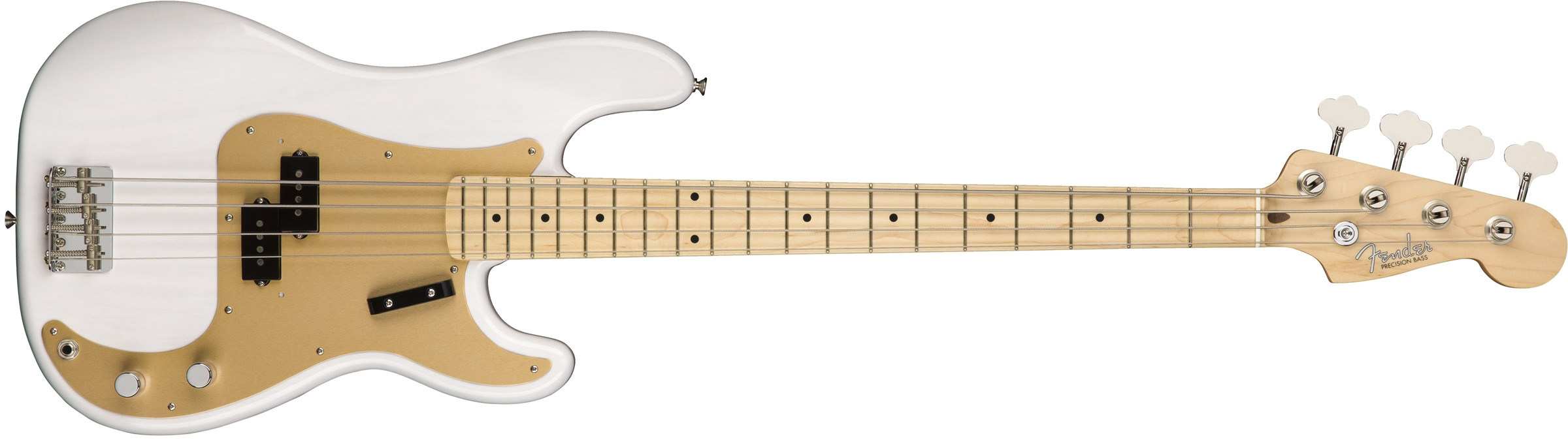 Hlavní obrázek PB modely FENDER American Original 50s Precision Bass White Blonde Maple