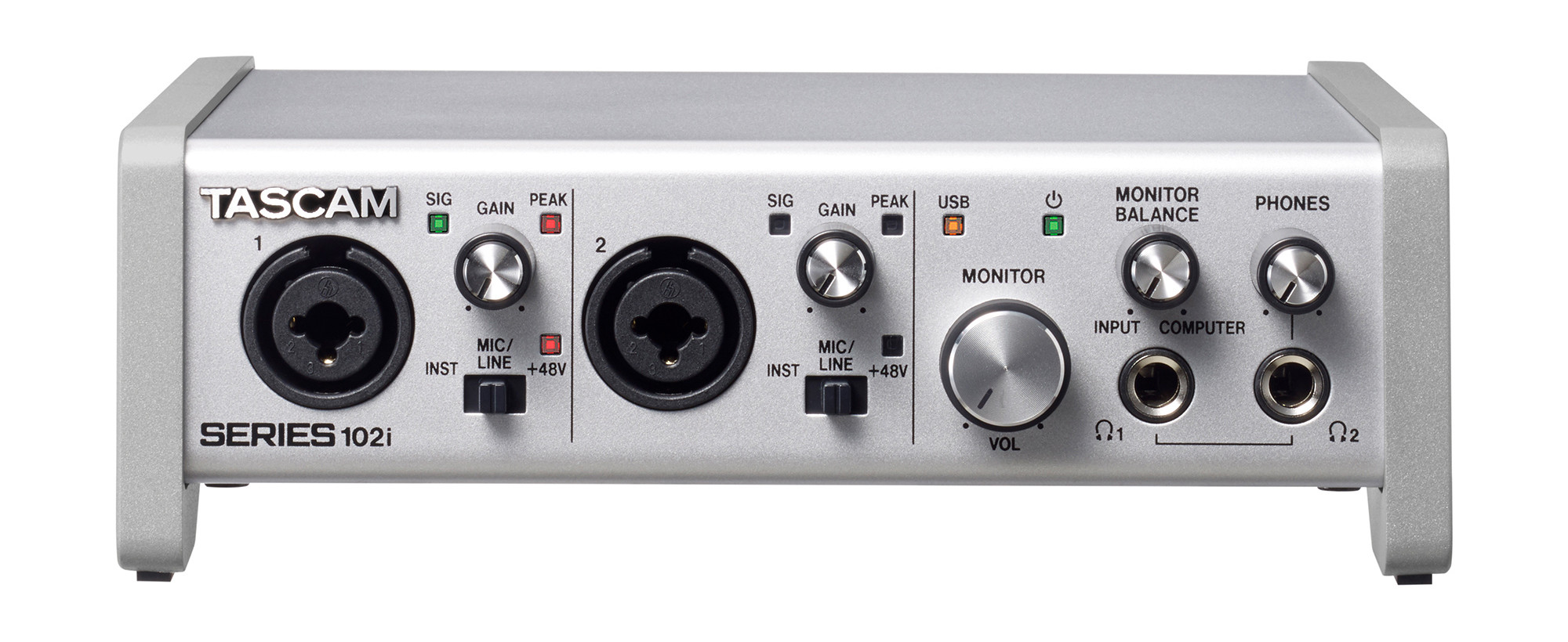 Hlavní obrázek USB zvukové karty TASCAM SERIES 102i A-Stock
